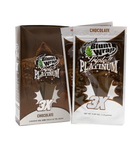 blunt wrap 3x platinum chocolate