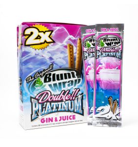 blunt wrap gin y juice 2x double platinum