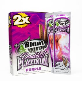 double platinum blunt wrap 2x purple