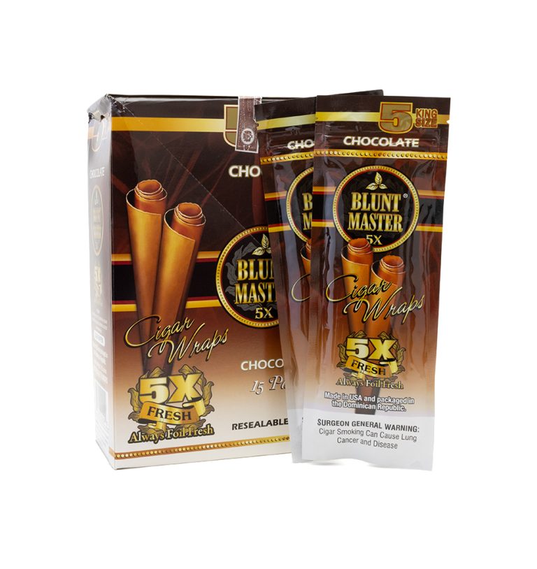 blunt master 5x chocolate